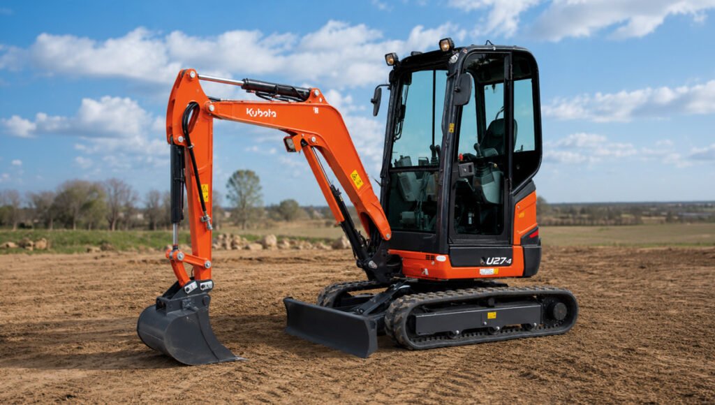 Mini-pelle d'occasion Kubota U24-4 : un modèle iconique